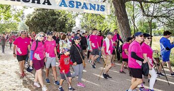 La Marcha Aspanis alcanza el «hito» de los 1.100 inscritos