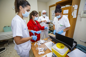 El hospital Río Carrión está ‘limpio’ de covid