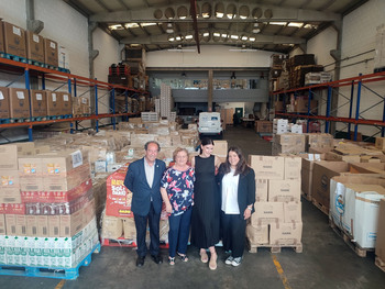Gadis entrega 150.000 kilos de alimentos con su Mayo Solidario