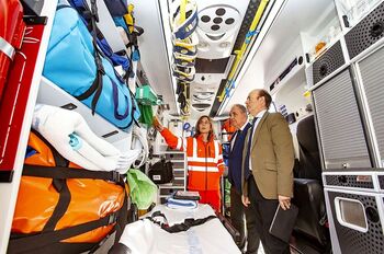Cuatro zonas de salud con ambulancia de soporte vital básico