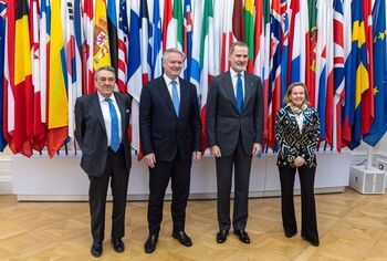 El Rey ensalza el papel de la OCDE en la reconfiguración global