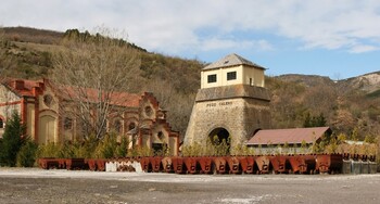 El castillete del Pozo Calero, al Museo de la Minería de CyL