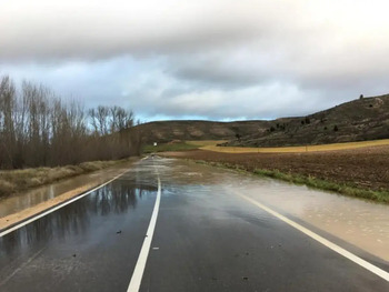 Los daños por las inundaciones cierran 3 carreteras en Segovia