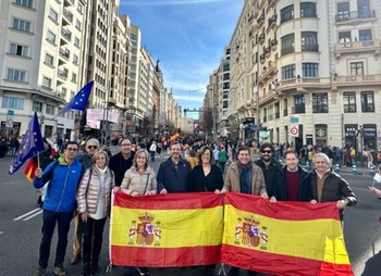 El PP de Palencia, en Madrid por la “igualdad de los españoles
