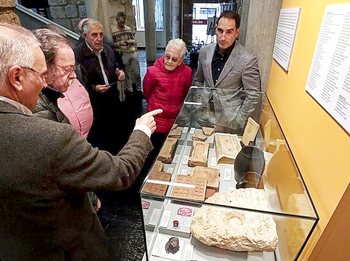 El Museo de Palencia exhibe su primera pieza hebrea, del XI-XI