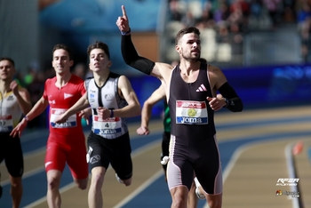 Óscar Husillos, campeón de España en 400m