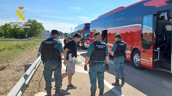 Guardia Civil puso 14 denuncias en la ITA Palencia