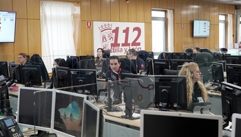 El 112 recibió 52 llamadas al día desde Palencia