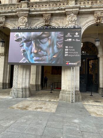 Icón Multimedia multimedia en la Gala de los Goya