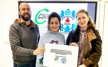 CSIF dona 2.300€ a las víctimas de acoso
