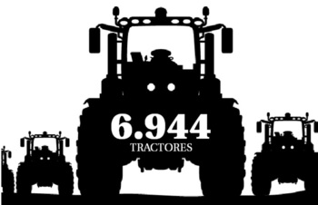 Palencia suma 6.944 tractores