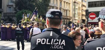 La Policía Local asegura que no puede garantizar la seguridad