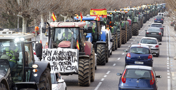 400 tractores contra la Agenda 2030, la PAC y los precios